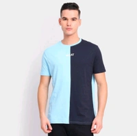 Men's 100% Cotton Round Neck Half Sleeves T-Shirt - XL