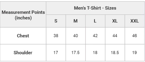 Mens Tshirt 100% Cotton  - S