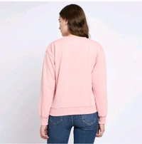 Ladies Sweatshirt  - Pink, L