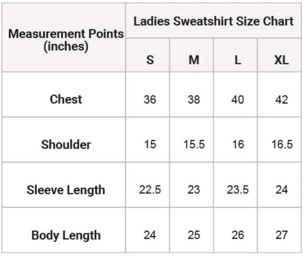 Ladies Sweatshirt  - Sherwood Green, M