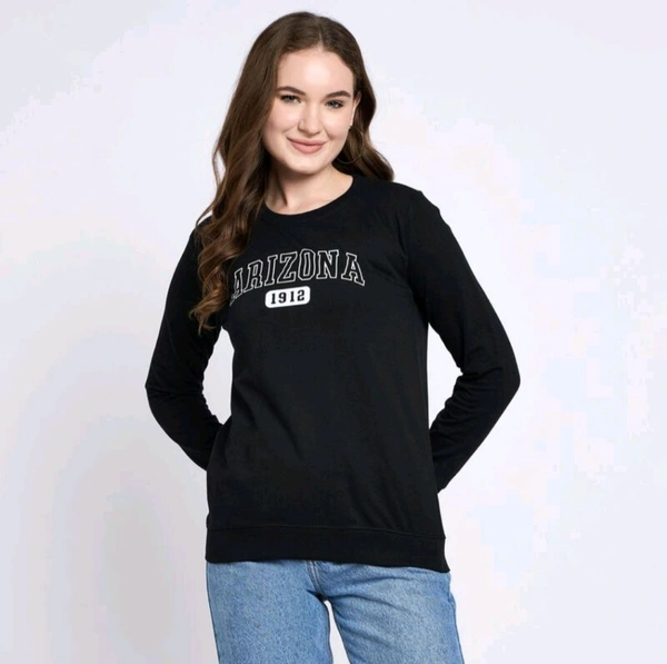 Girl's Sweatshirt  - Black, S