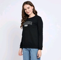 Girl's Sweatshirt  - Black, S