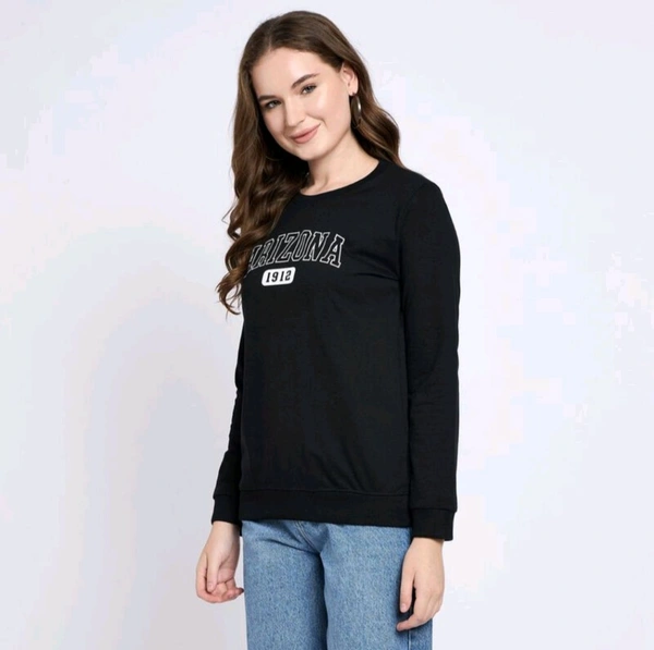 Girl's Sweatshirt  - Black, S