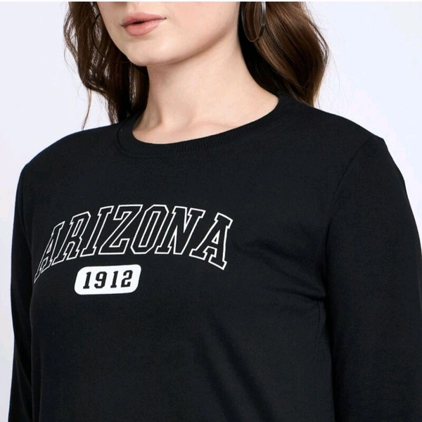 Girl's Sweatshirt  - Black, XL