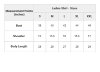 Ladies Shirt  - Rose White, L