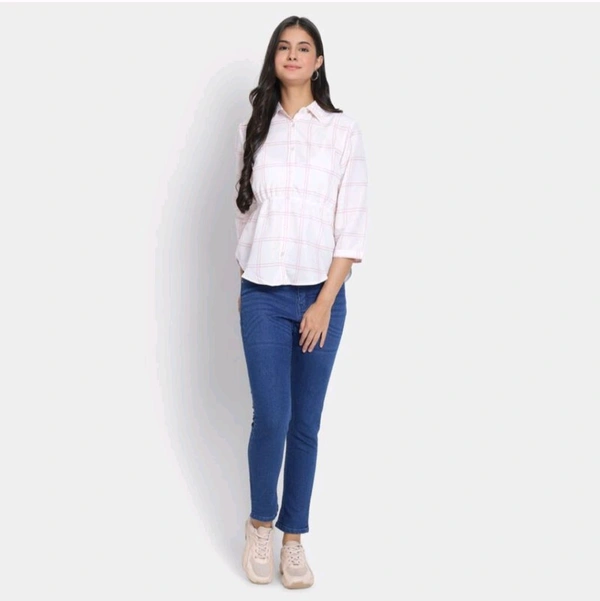 Ladies Shirt  - Rose White, XL