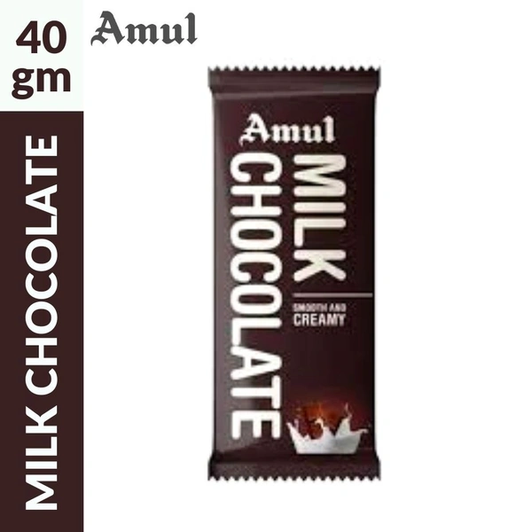Amul Milk Mini Chocolate Bar (1unit)  40gm