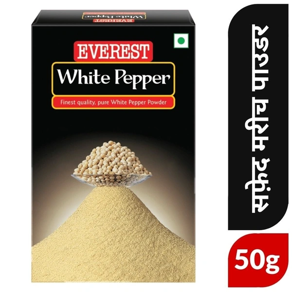 Everest White Pepper Powder 50gm