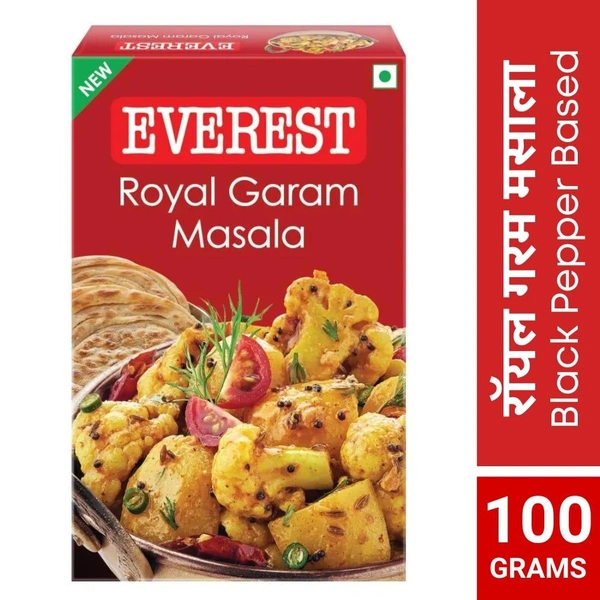 Everest Royal Garam Masala (Black Pepper Based) 100gm
