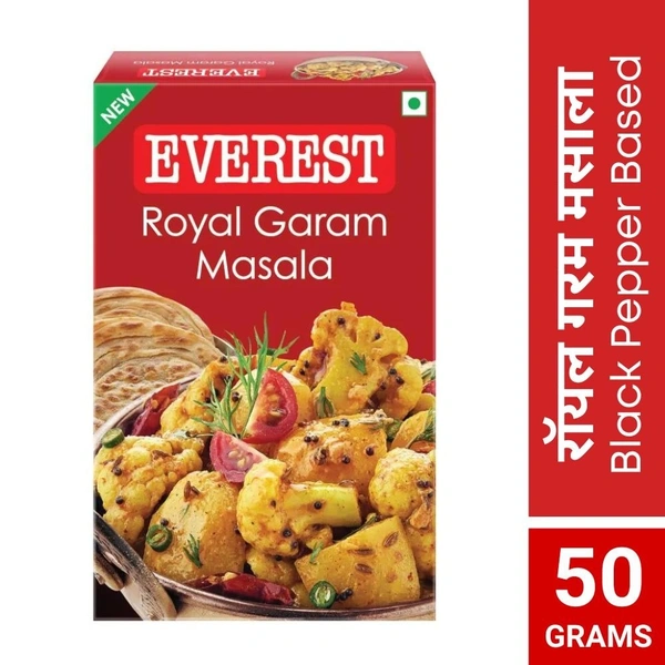 Everest Royal Garam Masala (Black Pepper Based) 50gm