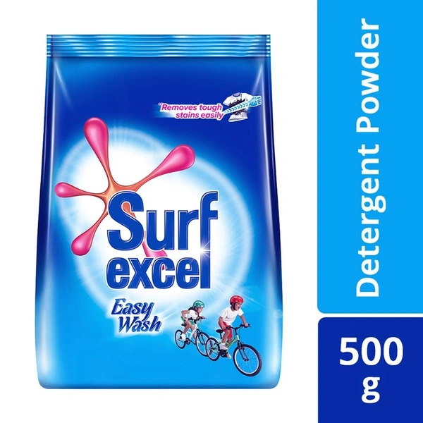 Surf Excel Easy Wash Blue Detergent Washing Powder  500g pkt