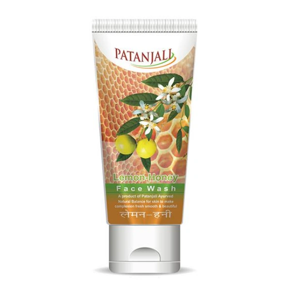 Patanjali Lemon Honey Gel Face Wash  60gm tube
