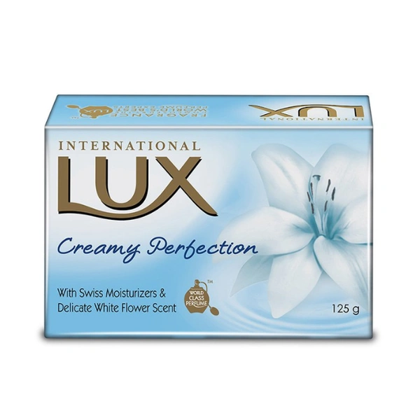 Lux International Creamy White Bathing Bar  125gm