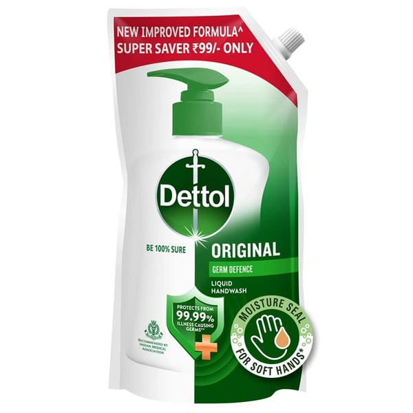 Dettol Original Germ Protection Liquid Handwash  675ml