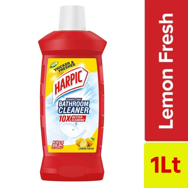 Harpic Bathroom Cleaner LEMON  1Lt Bottle