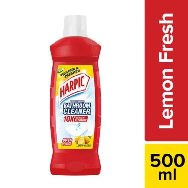 Harpic Bathroom Cleaner LEMON  500ml Bottle