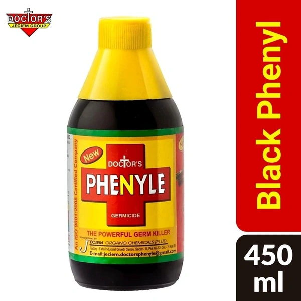 Doctors Plus Black Phenyl  450ml Glass Bottle