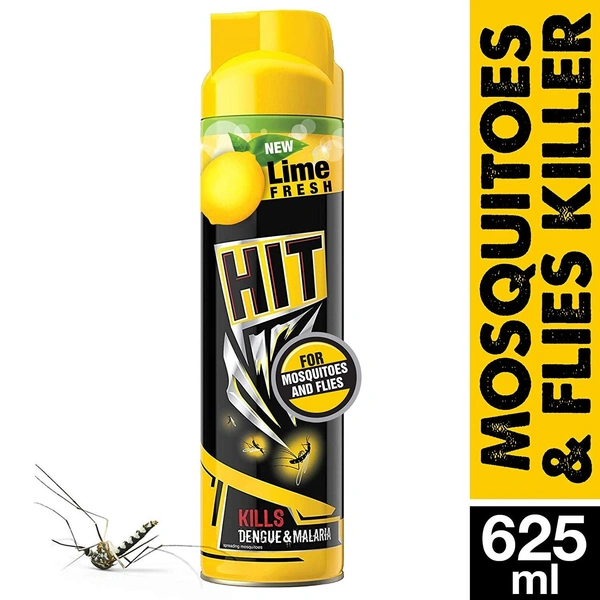 Hit LIME Fragrance (Mosquito & Fly Killer Spray)  625ml Jumbo