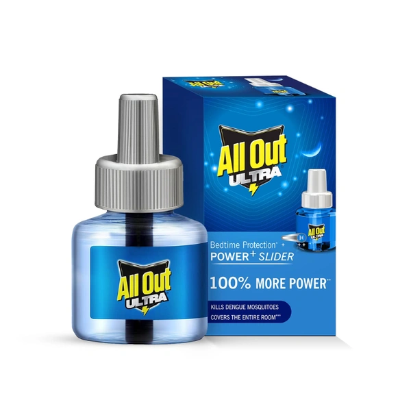 Allout Ultra Power+ Mosquito Repellent Liquid Vapouriser Refill  45ml