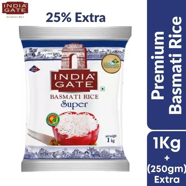India Gate Super Basmati Rice 1kg