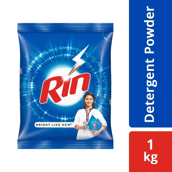 Rin Detergent Washing Powder  1kg pkt