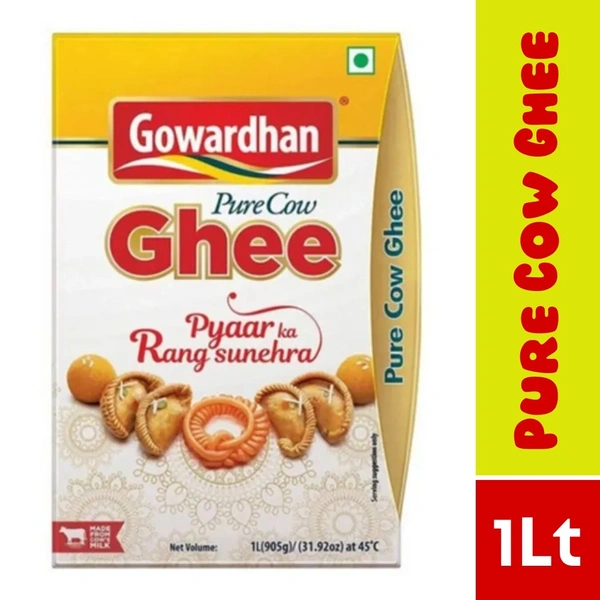 Gowardhan Pure Cow Ghee  1Ltr