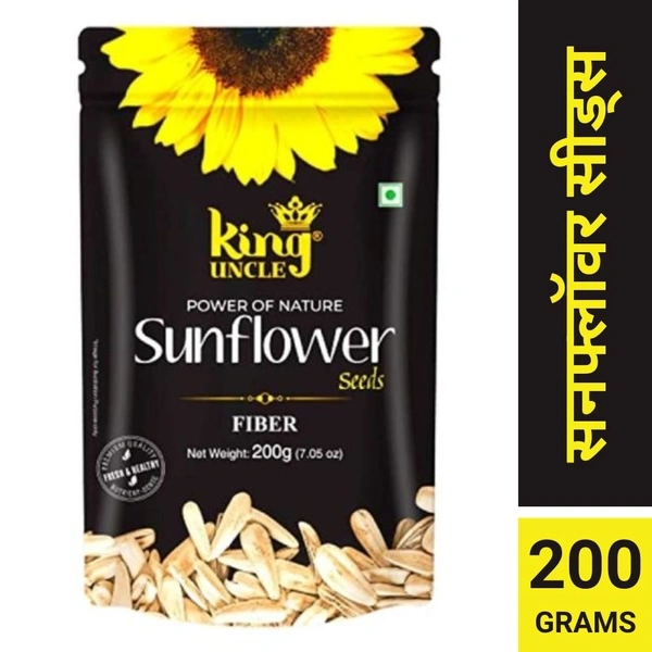 King Uncle King Uncle Sunflower Seeds 200gm