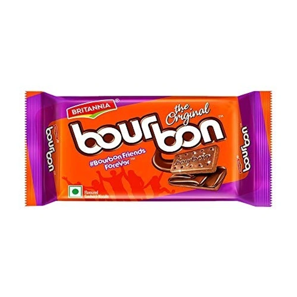 Britannia Bourbon Chocolate Cream Biscuit  60gm