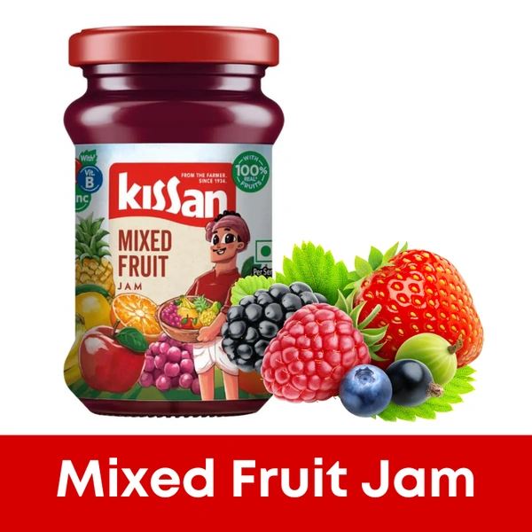 Kissan Mixed Fruit Jam  200gm