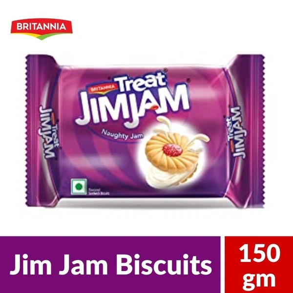 Britannia Treat Jim-Jam Biscuit  150gm