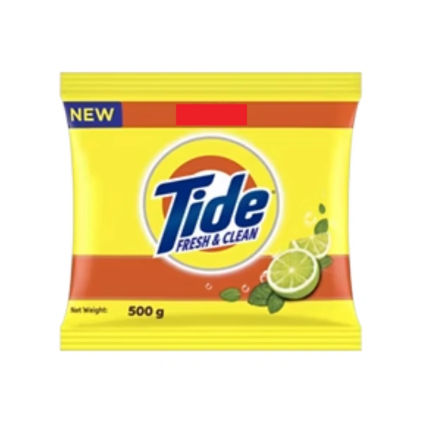 Tide Fresh & Clean Detergent Powder  500gm