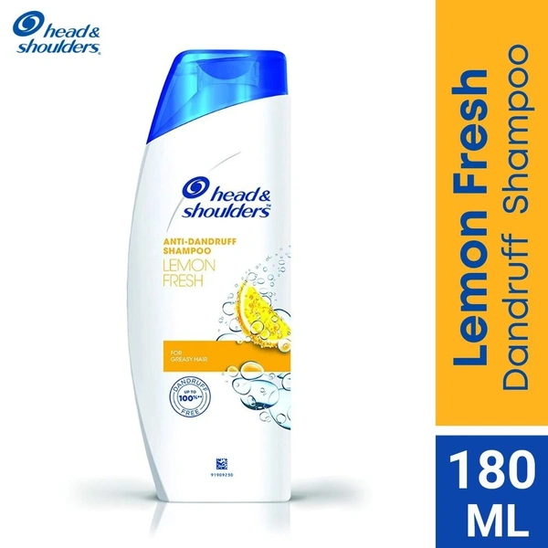 Head & Shoulder Lemon Fresh Daliy Shampoo  180ml 