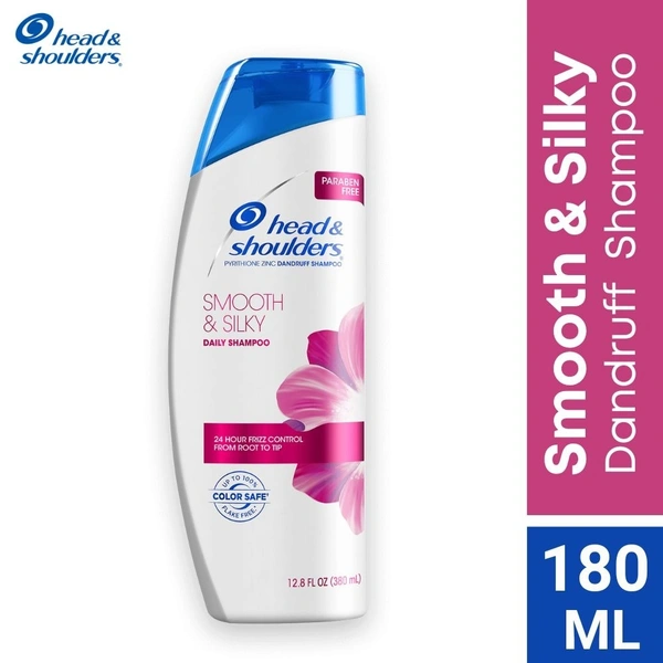Head & Shoulder Smooth & Silky Daily Shampoo  180ml 