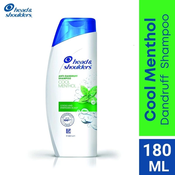 Head & Shoulder Cool Menthol Daily Shampoo  180ml