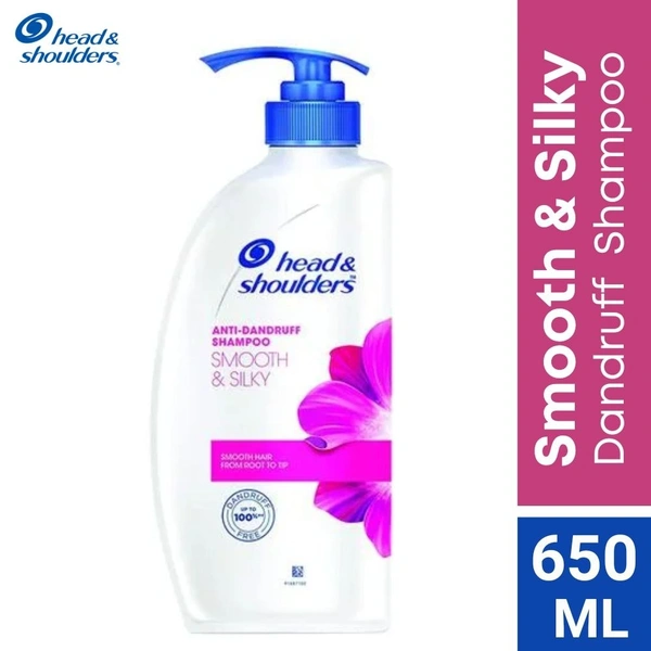 Head & Shoulder Smooth & Silky Shampoo  650ml 