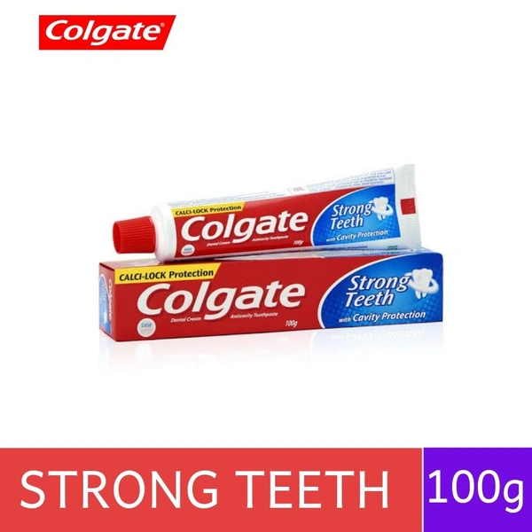 Colgate Strong Teeth ToothPaste  100gm + 15g extra