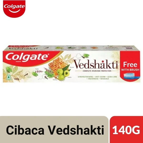 Colgate Cibaca VEDSHAKTI Toothpaste  140gm