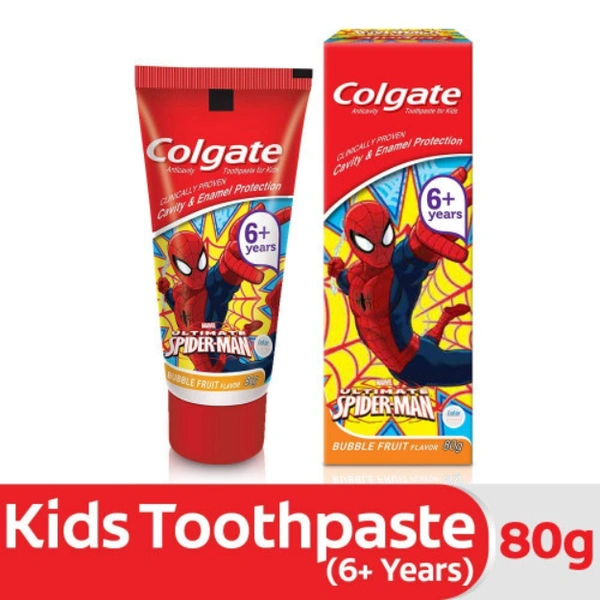 Colgate Kids ToothPaste Bubble Fruit Flavour BATMAN (6+years)  80gm