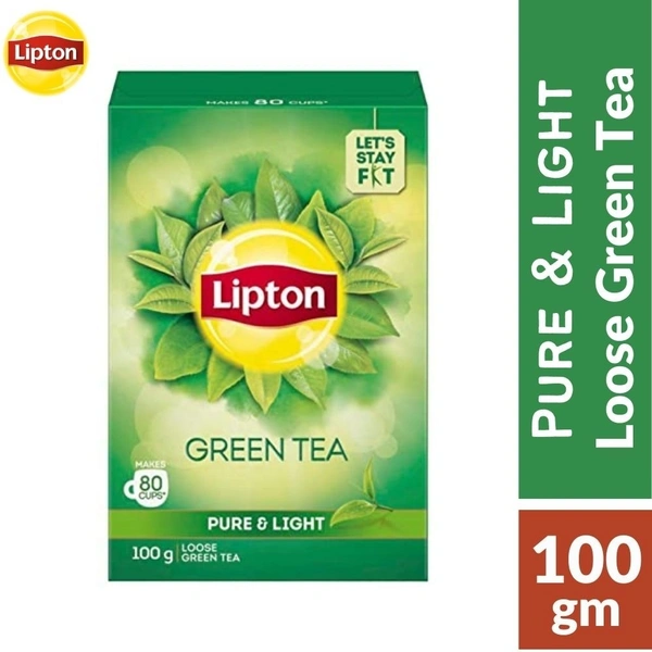 Lipton Clear & Light Loose Green Tea 100gm