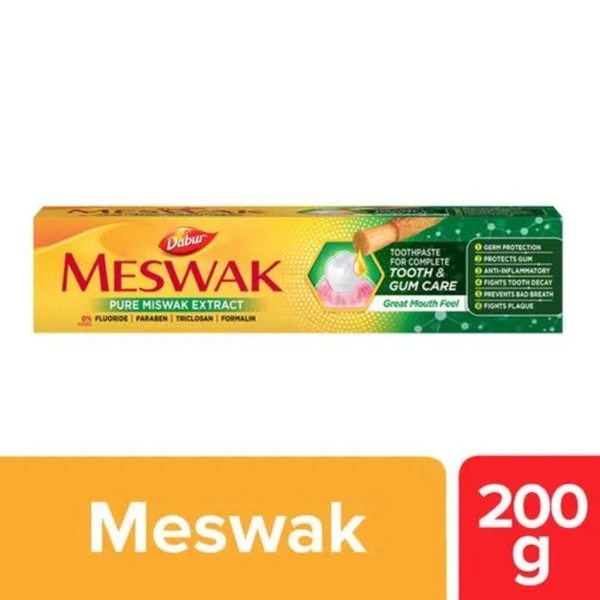 Dabur Meswak Ayurvedic ToothPaste  200gm
