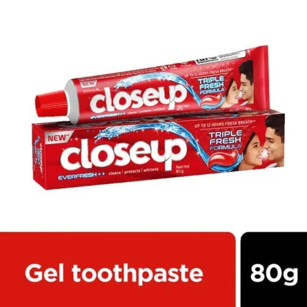 Close UP Anti-Germ Gel ToothPaste (Red Hot)  80gm
