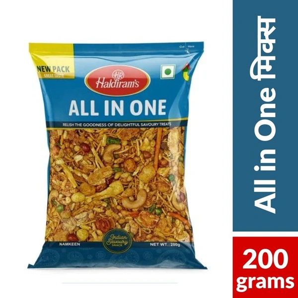 Haldiram All in One Mix Namkeen  200gm