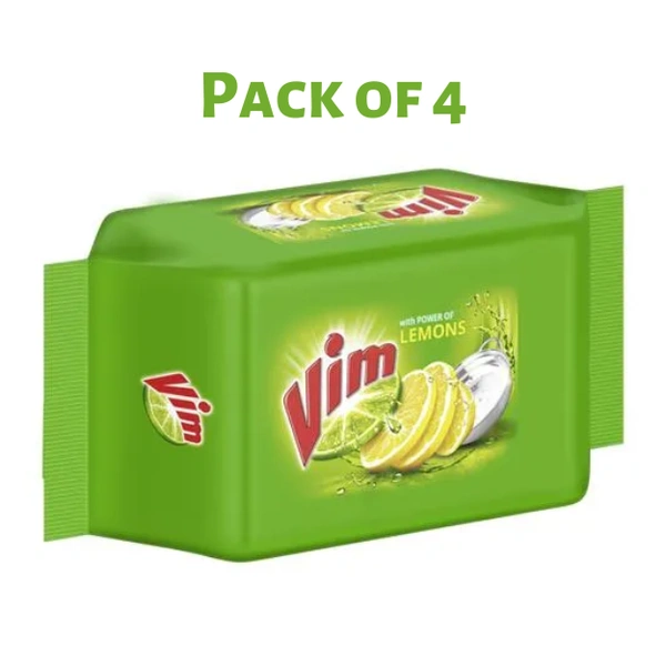 Vim Dishwash Bar Set  90g x 4Pc Set