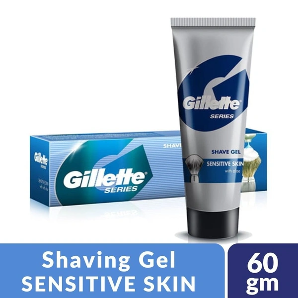 Gillette Sensitive Skin Shaving Gel  60gm tube