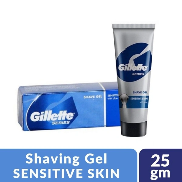 Gillette Sensitive Skin Shaving Gel  25gm tube