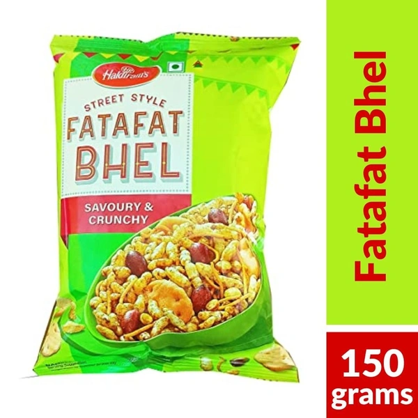 Haldiram Fatafat Bhel Mix Snacks  150gm