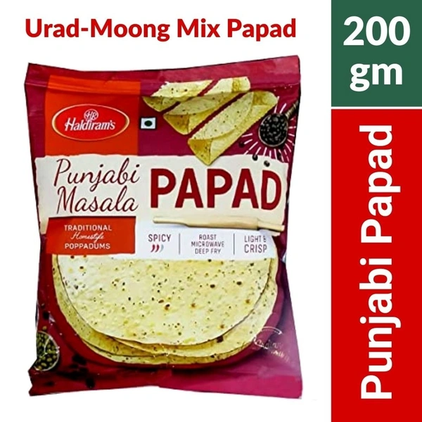 Haldiram Punjabi Masala Papad 200gm