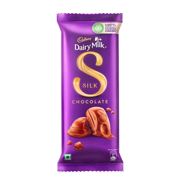 Cadbury Silk Plain Chocolate Bar (Mini)  60gm