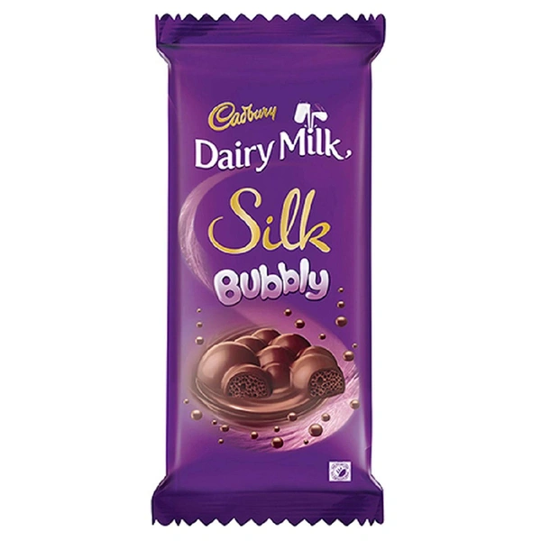 Cadbury Silk Bubbly Chocolate Bar 120gm