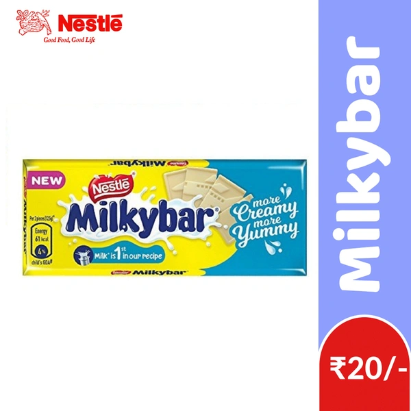 Milkybar Milk (White) Chocolate Bar  25gm
